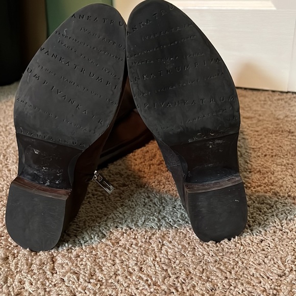 Suede/leather Riding Boots - Picture 4 of 4